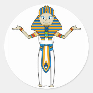 Egyptische farao koning Sticker