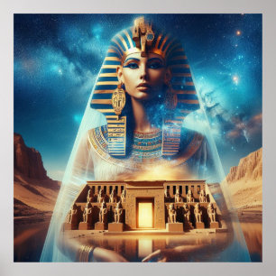 Egyptische Farao Poster