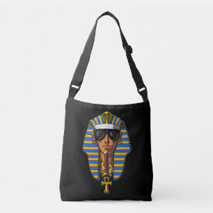 Egyptische Farao Tutankhamon Gangsta King Tut Crossbody Tas