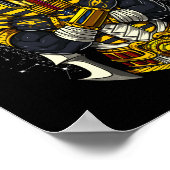 Egyptische Farao Tutankhamun Ancient King Tut Poster (Hoek)