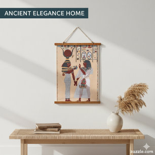 Egyptische farao's vechten Oude krijgers kunst Hangend Wandkleed