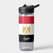 Egyptische fles, patriottische vlag waterfles (Links)