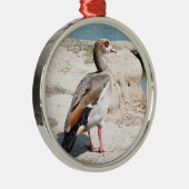 Egyptische gans metalen ornament (Rechts)