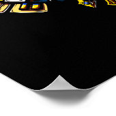 Egyptische god Anubis Ancient Wolf Pharaoh Poster (Hoek)