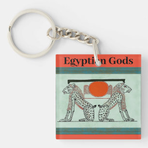 Egyptische goden Acrylische Sleutelhanger
