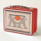 Egyptische goden - lunch box (Achterkant)