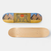 Egyptische goden Skateboard (Horizontaal)