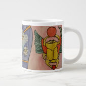 Egyptische godin extra grote beker (Rechts)