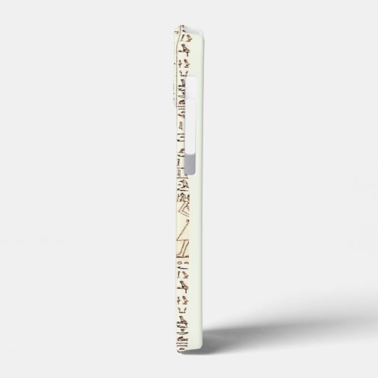 Egyptische godin Hathor Hiërogliefen Case-Mate iPhone Case (Achterkant / Links)