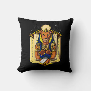 Egyptische godin Lioness Sekhmet God Bastet Kussen