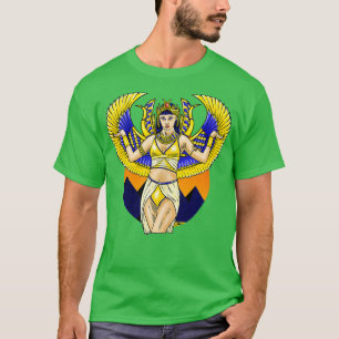 Egyptische godin Maat Egyptian Mythology Egyptolog T-shirt
