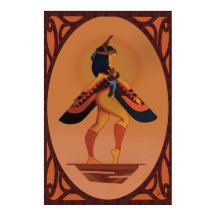 Egyptische Godin MAAT Poster