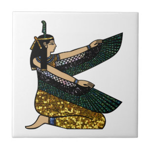 egyptische godin tegeltje