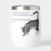 Egyptische Grijze Tabby Cat (Achterkant)