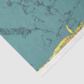 Egyptische Groene Gouden Kat Ontkoppeling Tissuepapier (Detail)