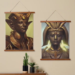 Egyptische hangende tapestry hangend wandkleed