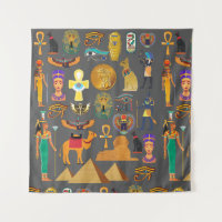 Egyptische Hiërarchie voor Symbool Patroon