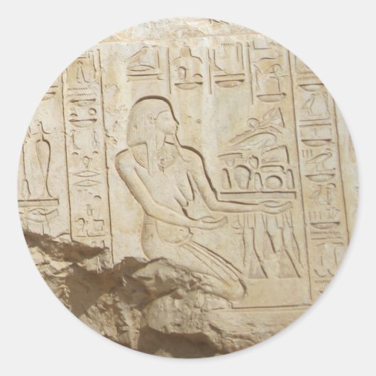 Egyptische hiëroglief stickers (Voorkant)