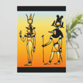 Egyptische hiërogliefen (Staand voorkant)