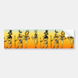 Egyptische hiërogliefen Bumpersticker