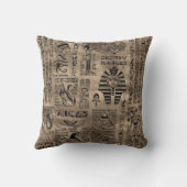 Egyptische hiërogliefen en goddelheden - Luxury Go Kussen (Achterkant)