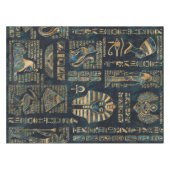 Egyptische hiërogliefen en godheden - Abalone en g Tafelkleed (Voorkant (Horizontaal))