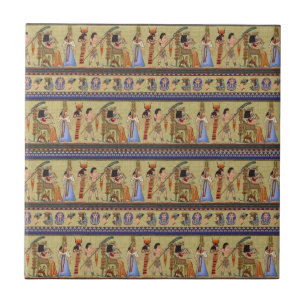 Egyptische hiërogliefen Keramische Tegel Tegeltje