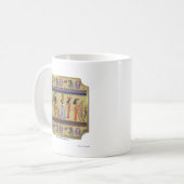 Egyptische hiërogliefen kleding, cadeaus verzamelo koffiemok (Voorkant links)