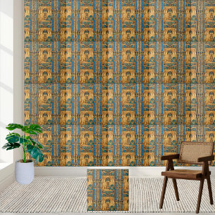 Egyptische hiërogliefen Tegel voor Home Decor Tegeltje