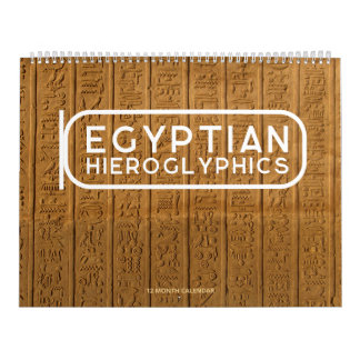 Egyptische hiërogliefenkalender kalender