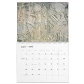Egyptische hiërogliefenkalender kalender (Mar 2026)
