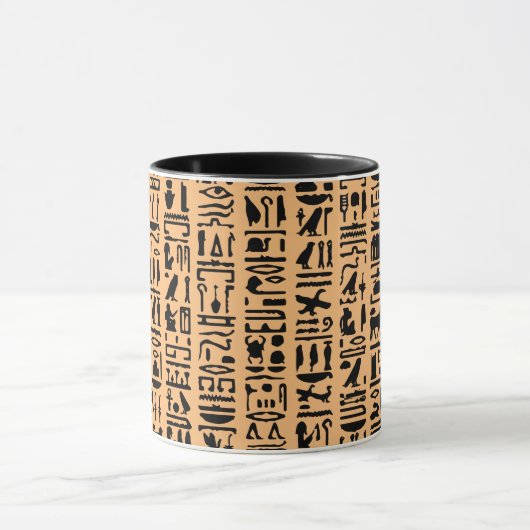 Egyptische Hieroglyph-Mok Mok (Midden)