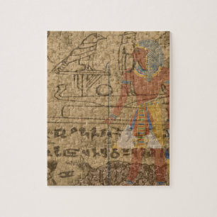 Egyptische Hieroglyphic Legpuzzel