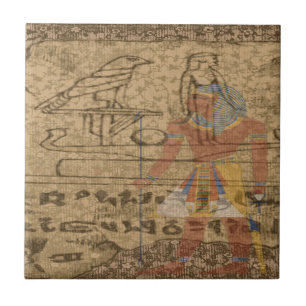 Egyptische Hieroglyphic Tegeltje