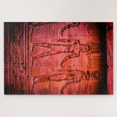 Egyptische Hieroglyphics Legpuzzel (Horizontaal)