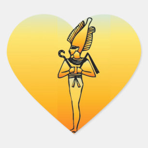 Egyptische Hieroglyphics Sticker