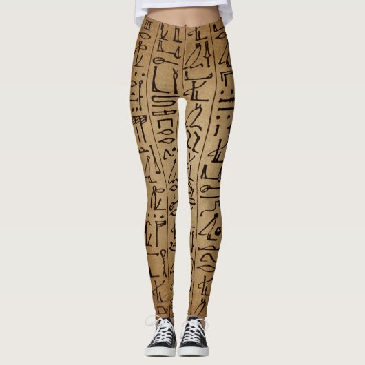 Egyptische Hieroglyphikke Leggings (Voorkant)
