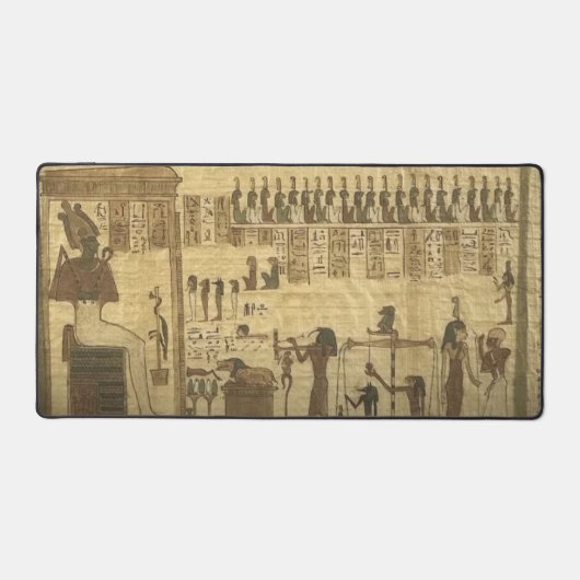 Egyptische Hieroglyphs Bureaumat (Voorkant)