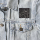 Egyptische Hieroglyphs Button (In situ)
