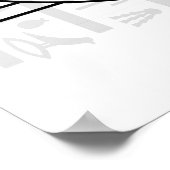 Egyptische Hieroglyphs - Oog van Horus Poster (Hoek)