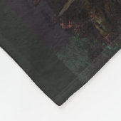 Egyptische Hieroglyphs Symbols Art Fleece Deken (Hoek)