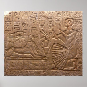 Egyptische hulpgoederen poster