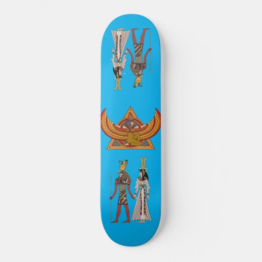 Egyptische ISIS & Horus Skateboard (Voorkant)