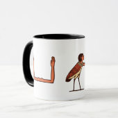 Egyptische Ka, Ba & Akh Mok (Voorkant links)