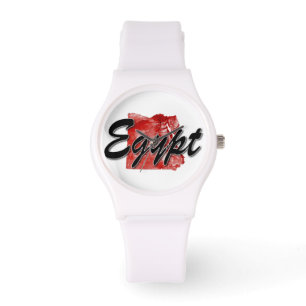 Egyptische kaart horloge