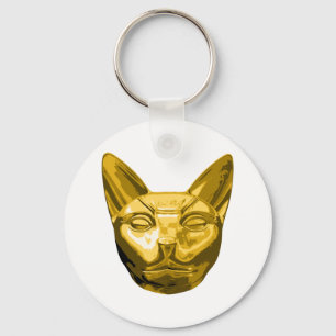 Egyptische kat Bast Sleutelhanger