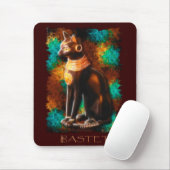 Egyptische kat Bastet Mousepad Muismat (Met muis)