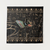 Egyptische kat - Bastet Wandkleed (Voorkant (horizontaal))