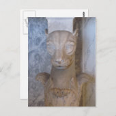 Egyptische kat briefkaart (Voorkant / Achterkant)