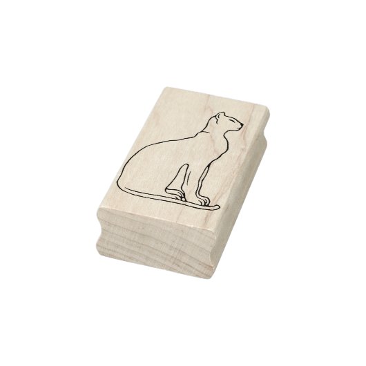 Egyptische kat God Art Stempel (Stempel)